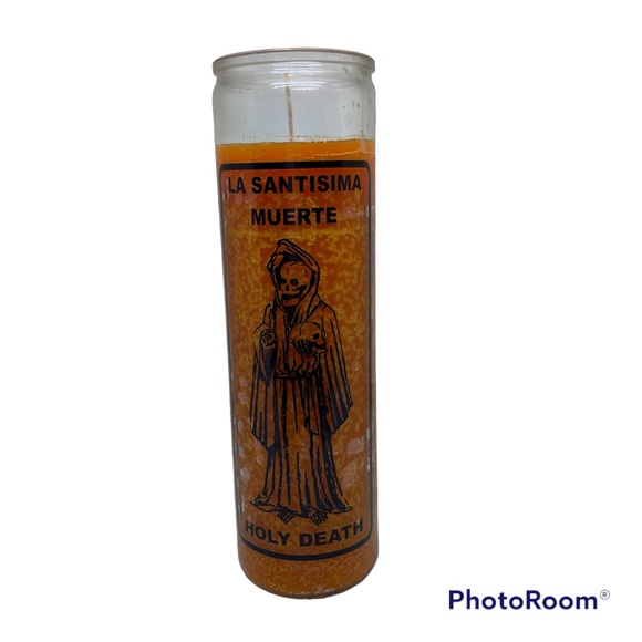 Holy death 7 days candle/ vela la santísima muerte 7 dias - Picture 1 of 3